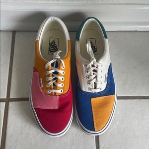 Patchwork Era Vans